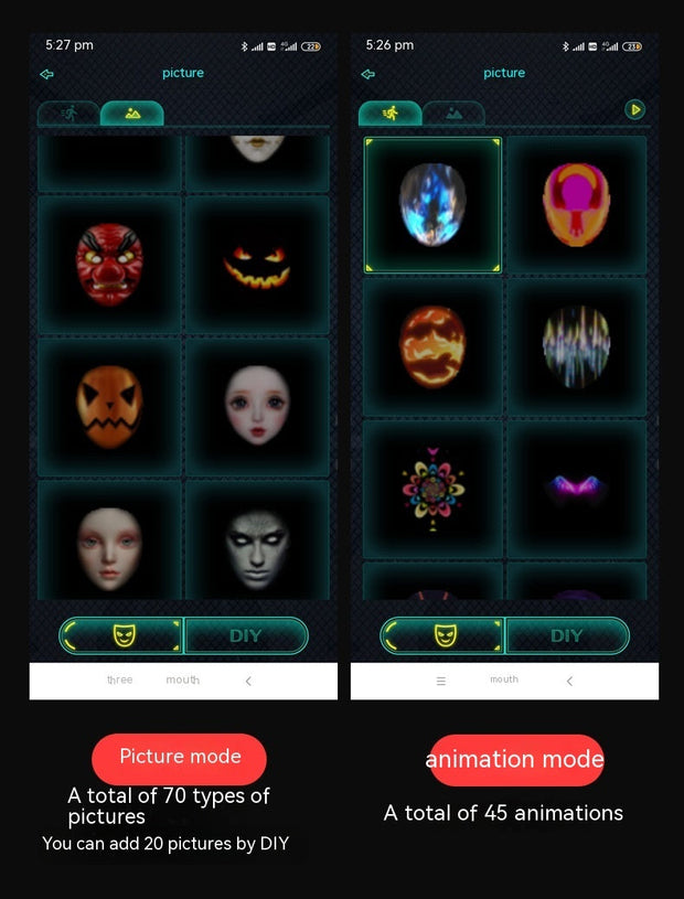 Halloween Face Masks